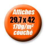 Affiche A3 170g/m&sup2;
