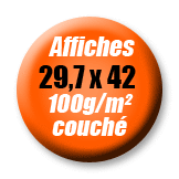 imprimer des affiches A3 100g/m&sup2;