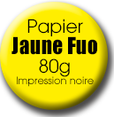 affiche jaune fluo