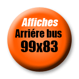 affiche arri&egrave;re de bus99x83