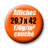 Affiche A3 170g/m&sup2;