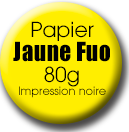 affiche jaune fluo