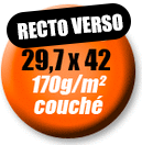 A3 170G AFFICHE RECTO VERSO