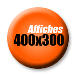 affiches 400x300 coll&eacute;es vraiment pas ch&eacute;re avec les imprimeries en ligne ING