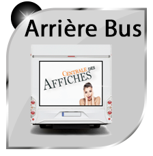 imprimer des affiches pour les arriéres de bus 99x83 vraiment pas chère sur le site spécialisé des affiches, la centrale des affiches, pour imprimer en ligne moins cher vos affiches petits et grands formats